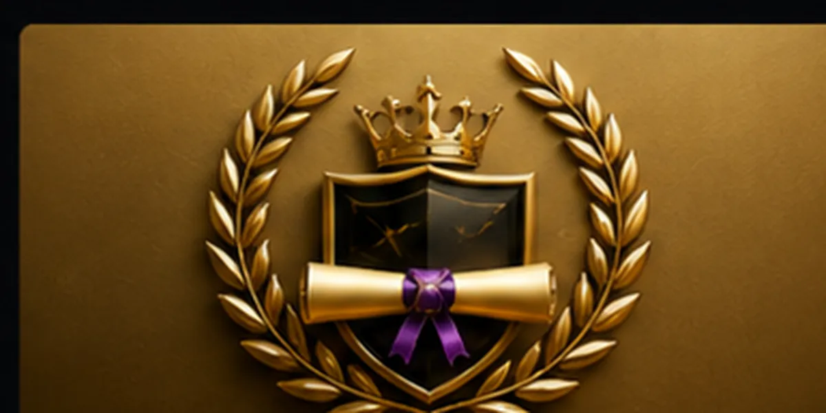 Gold card: Certified badge