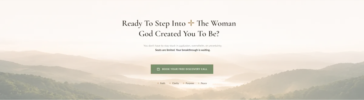 Placeholder final call to action layout