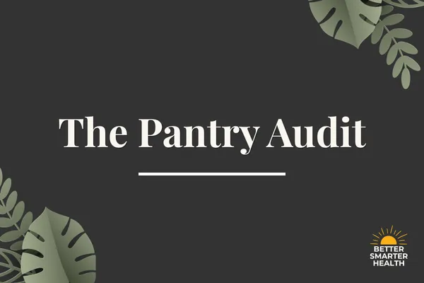 hand reaching into pantry for your pantry audit