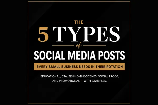 The 5 Types of Social Media Posts