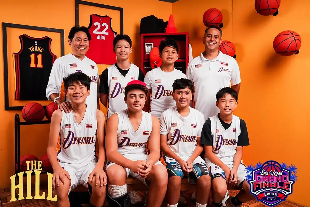  808 Dynamix basketball players and coaches