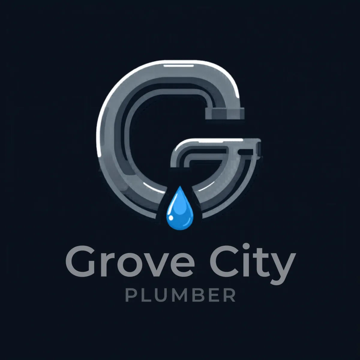 Grove City Plumber Logo
