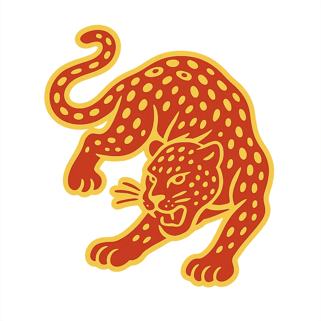 Kung Fu icon representing the Leopard animal style