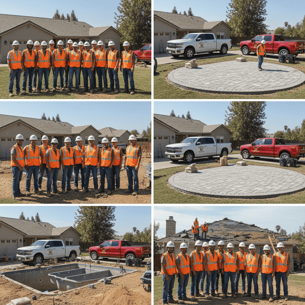 an aerial view of a building under construction