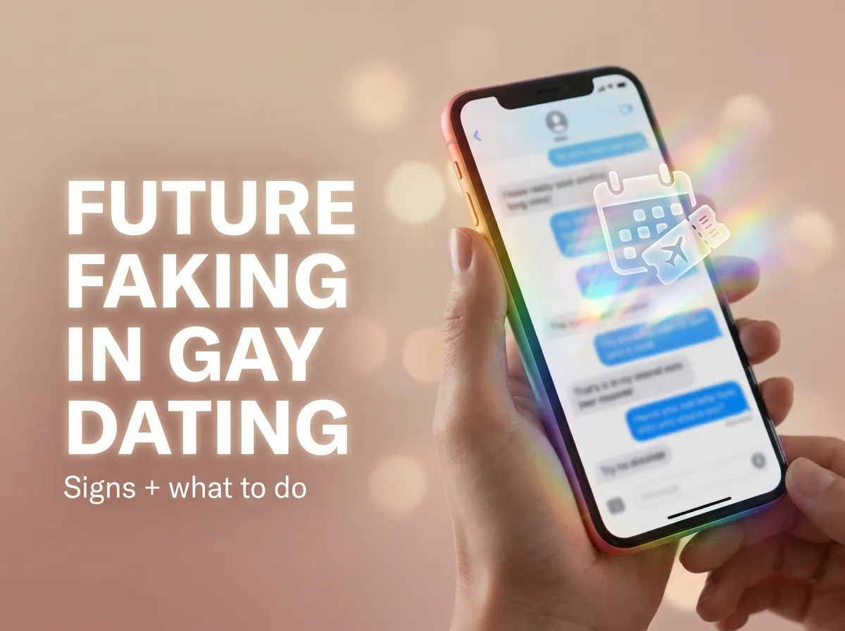 Future Faking in Gay Dating: Signs, Examples, and What to Do
