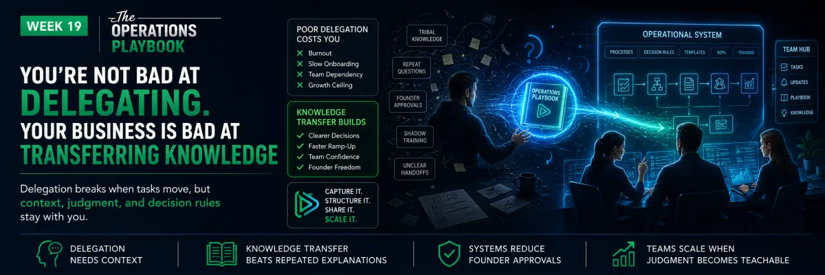 The Execution Gap: Why Every System Still Leads Back to You