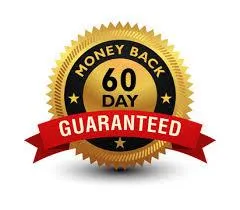 60 day money back guarantee