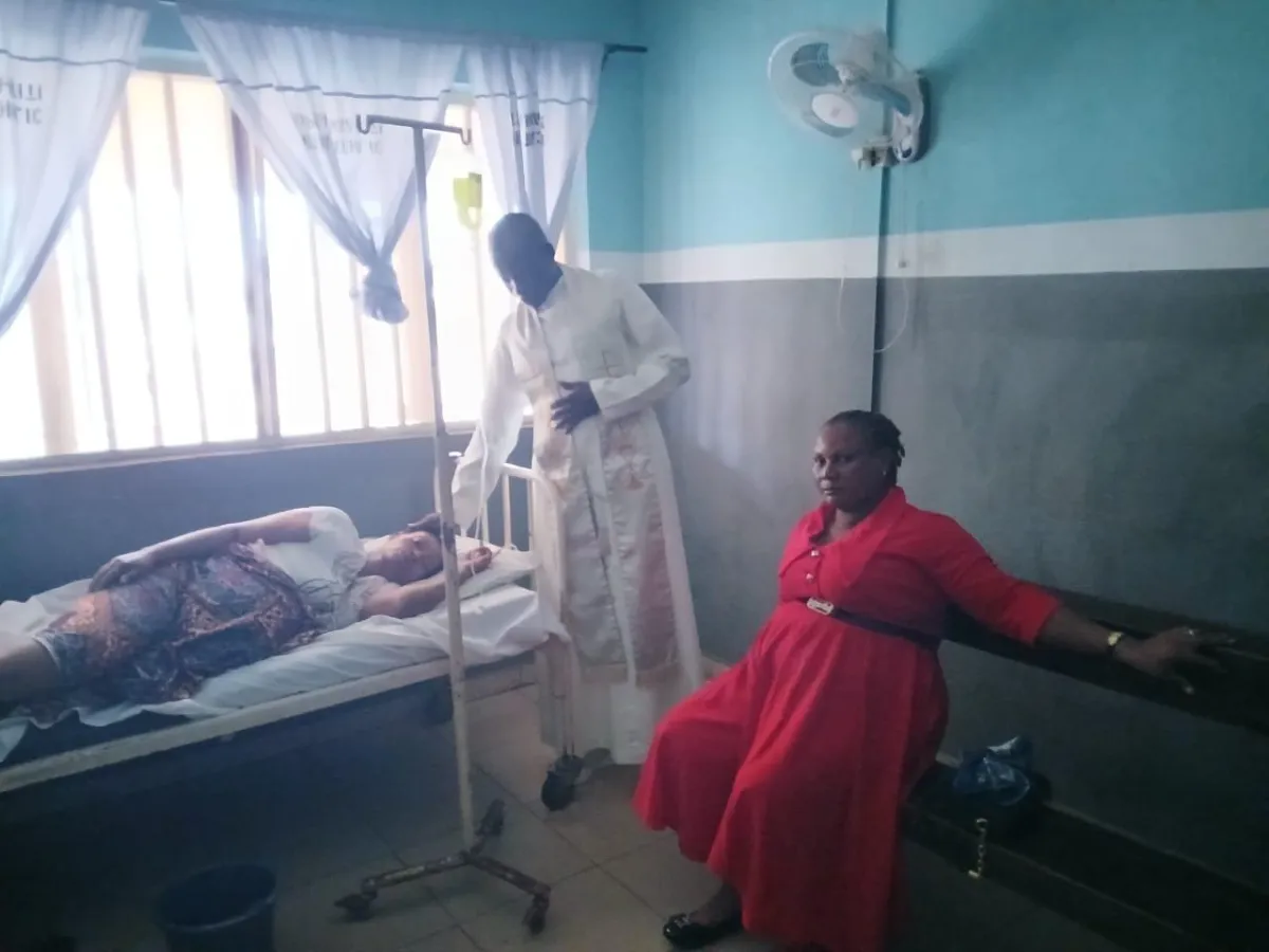 Support for elderly sick persons