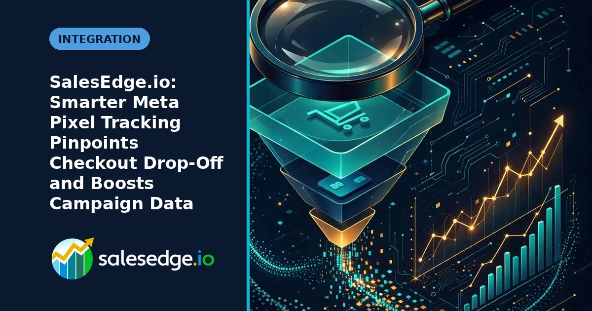 SalesEdge.io: Smarter Meta Pixel Tracking Pinpoints Checkout Drop-Off and Boosts Campaign Data