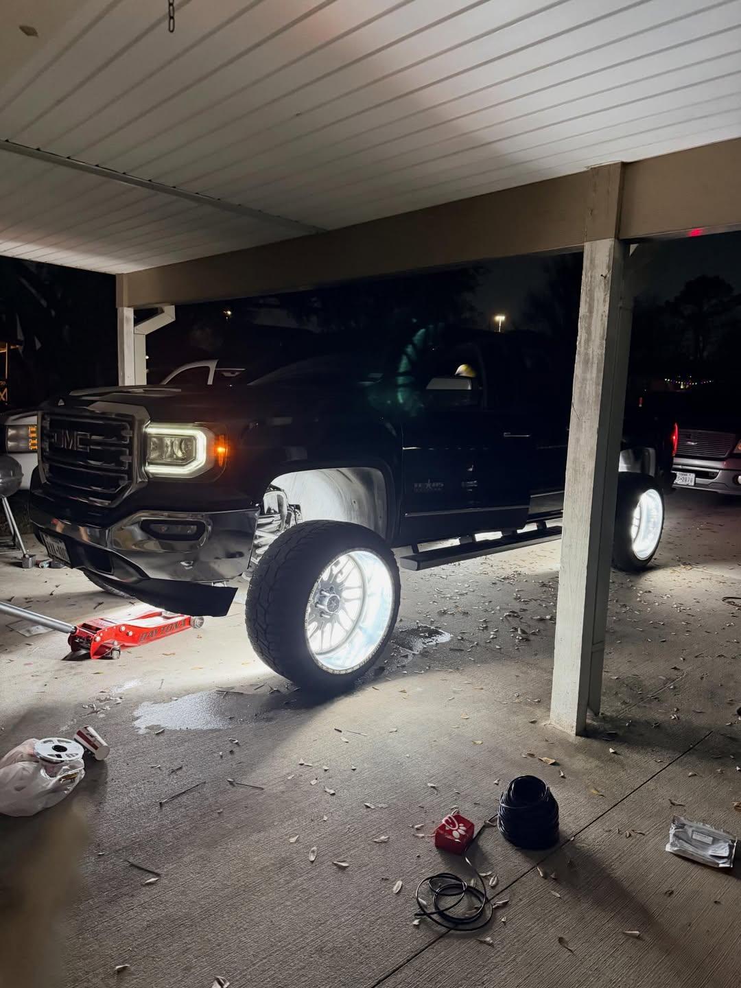 Wheel Lights in Houston, Texas