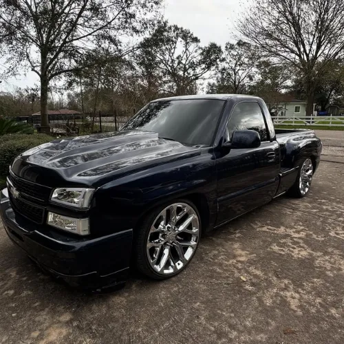 Ceramic window tint installation in Sugar Land TX on black luxury Truck with heat rejection film