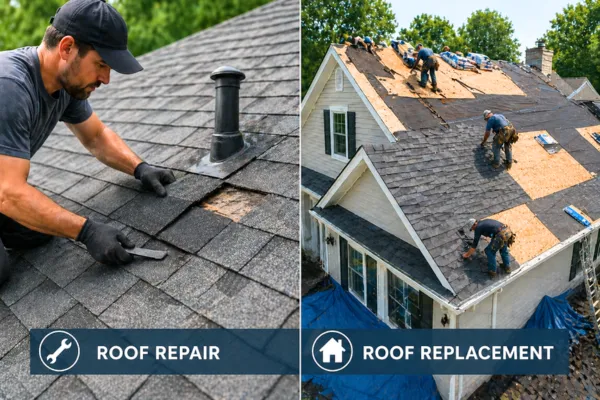 Roof Repair vs. Replacement: Which is Worth It? | Weathertek Exteriors