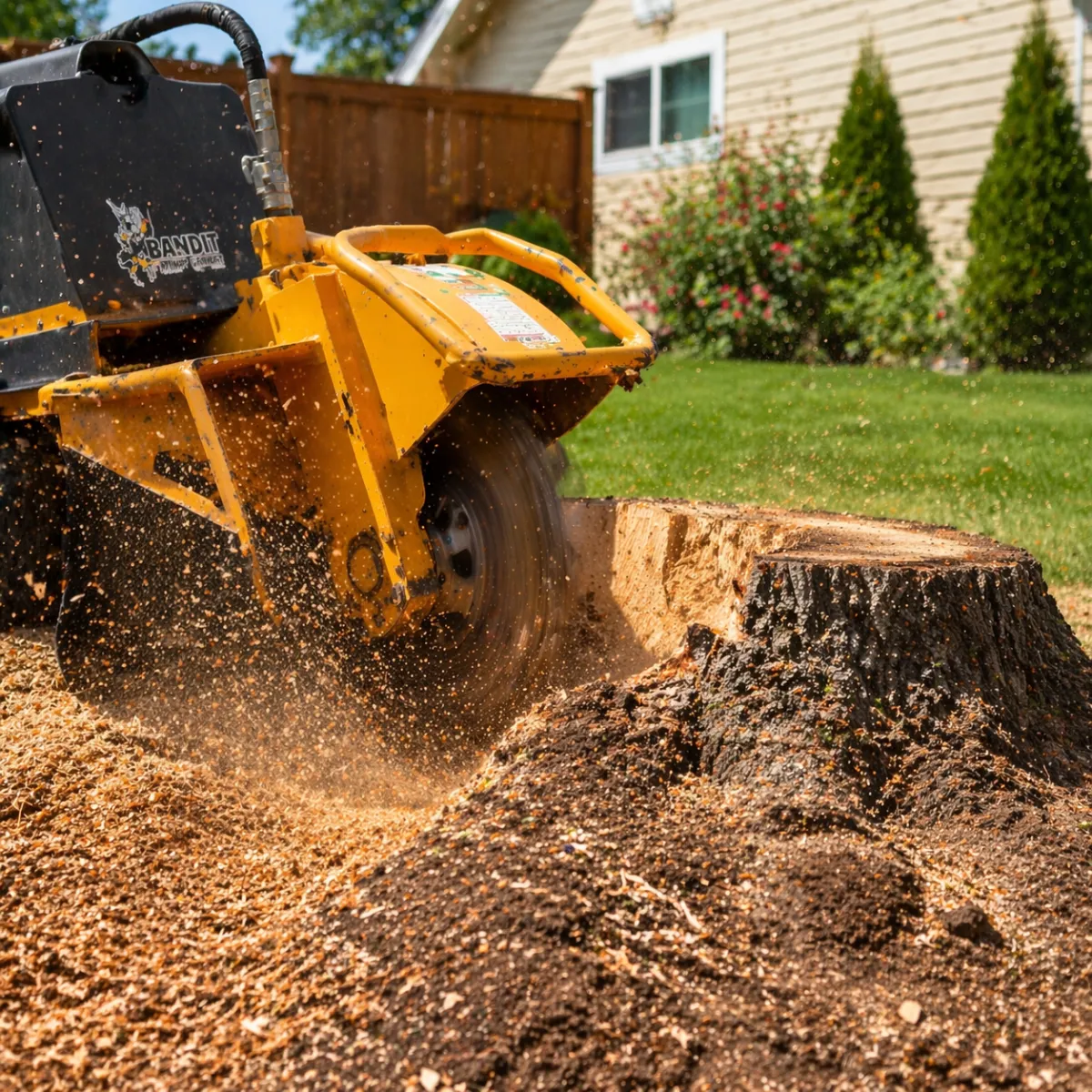 Fast, Clean Stump Grinding in the Twin Cities