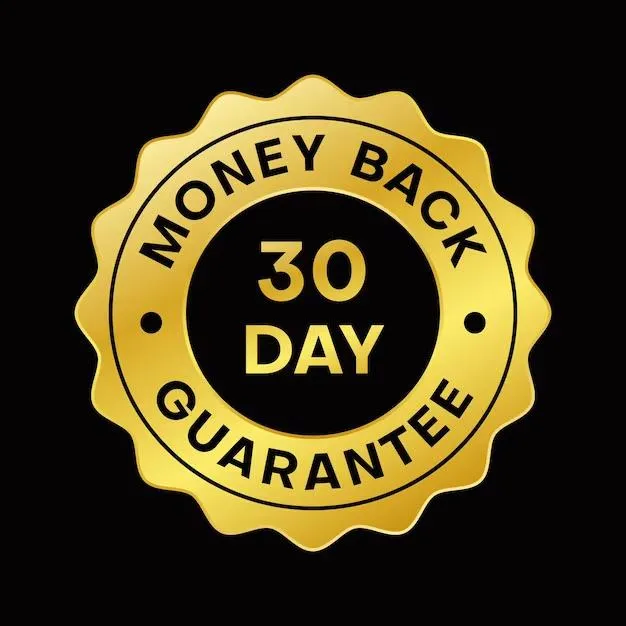 30 Day Full Money Refund