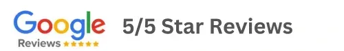 Trust Badge: 5/5 Star Review on Google