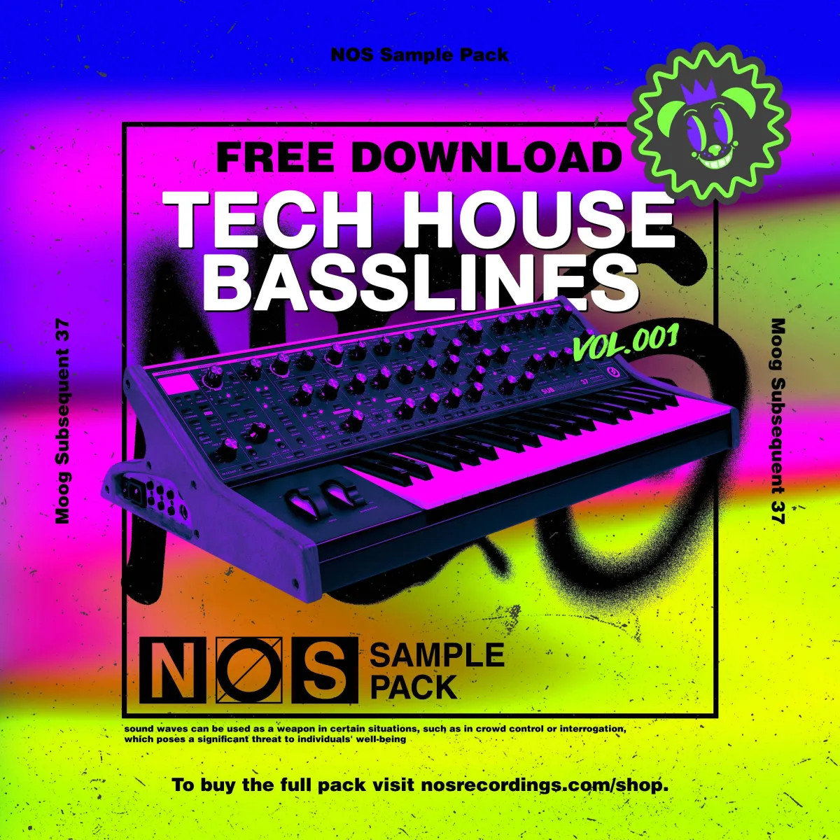 Moog Tech House Bass Lines Vol. 1 [Free Version]