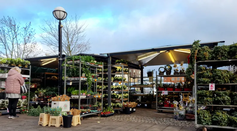 Mölnlycke Torg | Frukt & Blommor