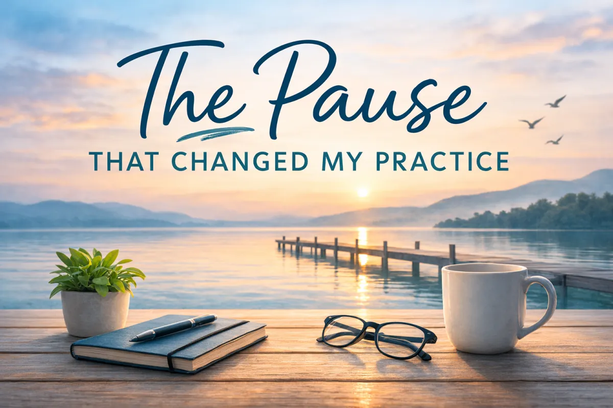 The Pause That Changed My Practice