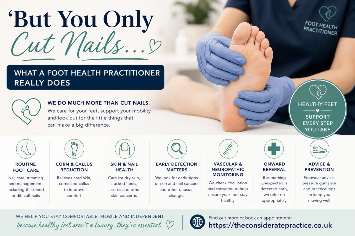 Foot Health: Beyond Just Cutting Nails