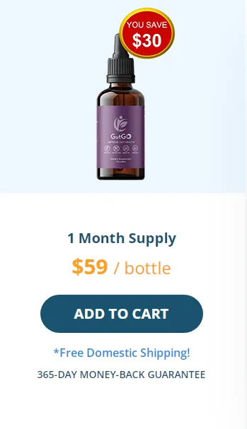 Gut Go 1 Bottle Pricing