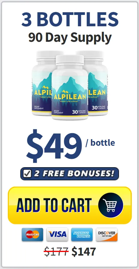 Alpilean Bottle Pricing 3