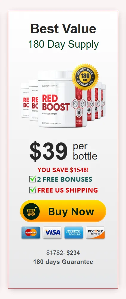 red boost 1 bottle