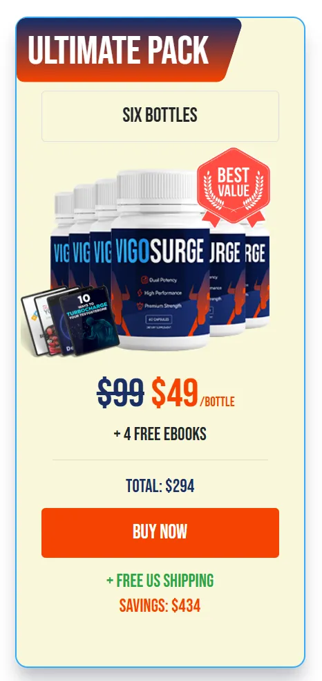 VigoSurge 6 Bottle