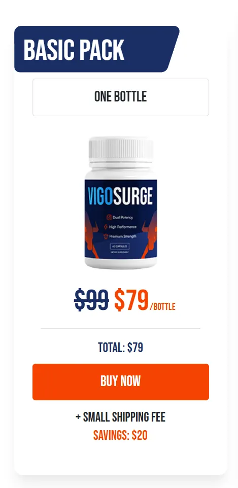 VigoSurge 1 Bottle