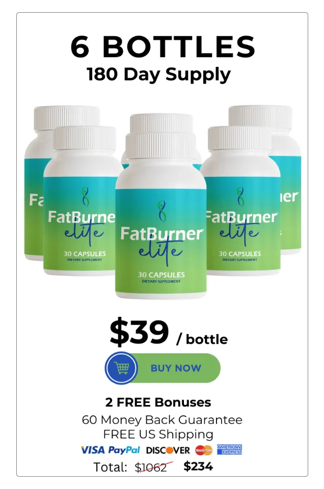 FatBurner Elite 6 Bottle