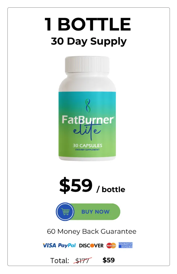 FatBurner Elite 1 Bottle