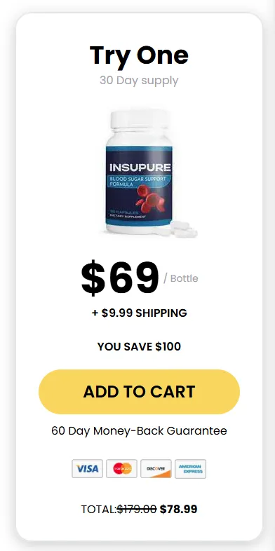 InsuPure 1 Bottle