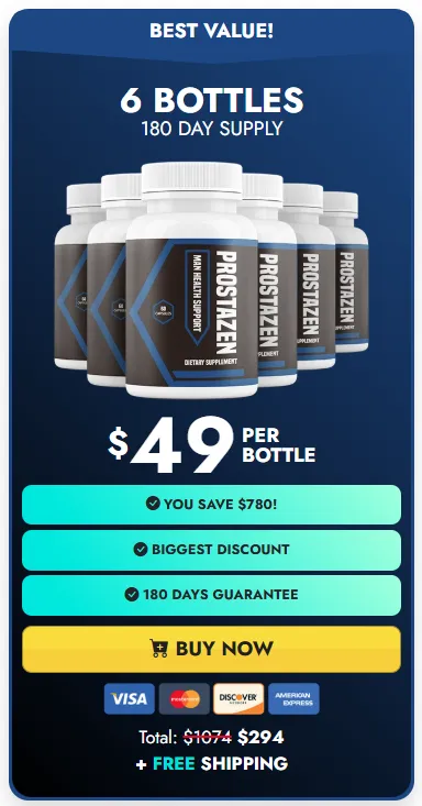 Prostazen 6 Bottle