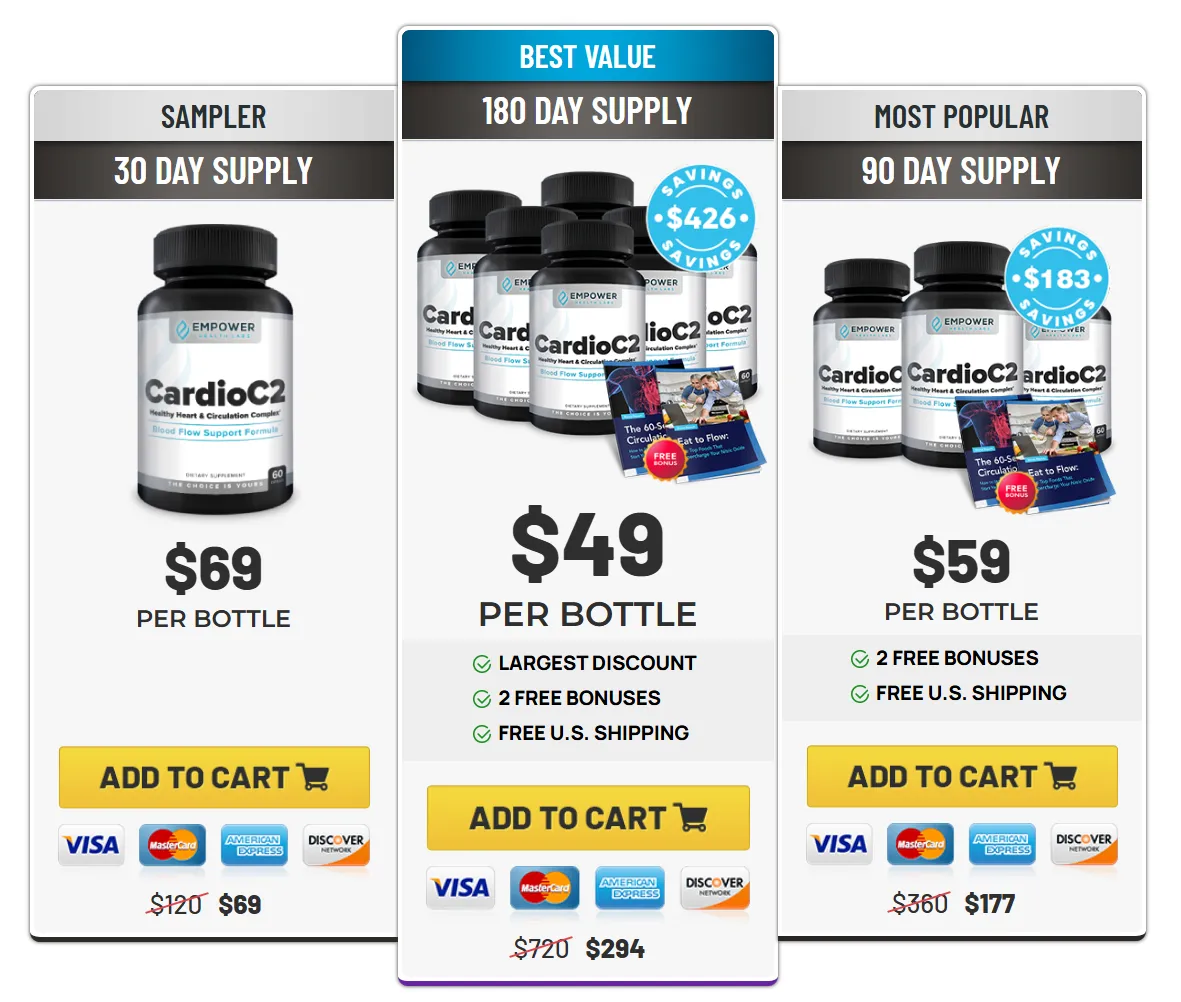 Cardio C2 3 Bottle