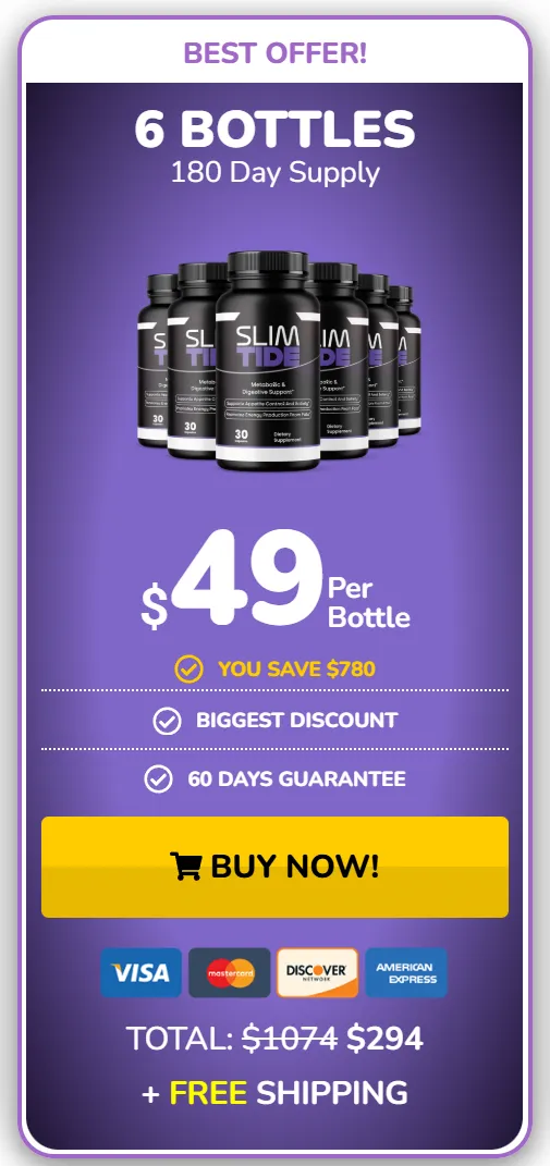 Slim Tide 6 Bottle