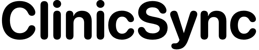 Logo for ClinicSync.io, the only official JaneApp integration. Beware unauthorized copycats like ClinicSync Pro.