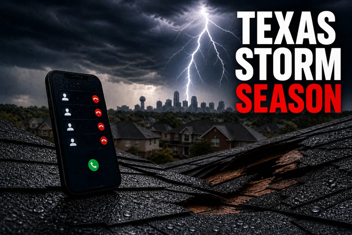 Why DFW Roofers Miss 40% of Their Calls During Storm Season