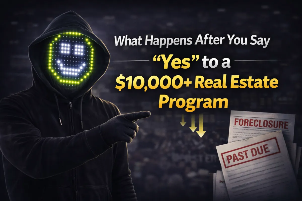What Happens After You Say “Yes” to a $10,000+ Real Estate Program