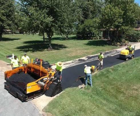 Residential asphalt driveway replacement in Hunterdon County NJ