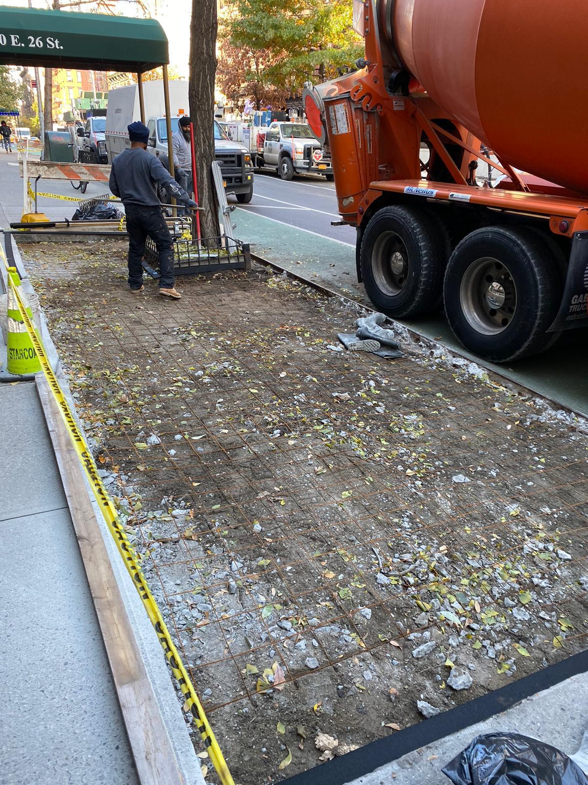 Sidewalk Repair Done Right by Al Arsh Corp. | Recent Construction Work in New York