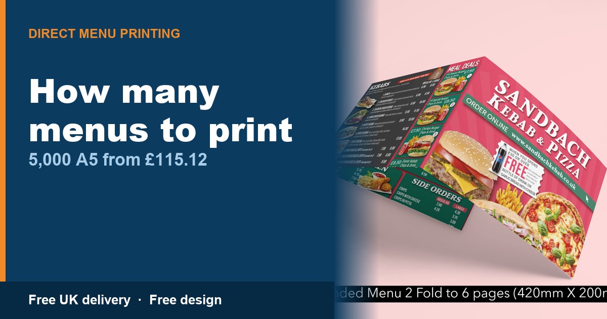 How Many Menus Should You Print? The Over-Ordering Trap
