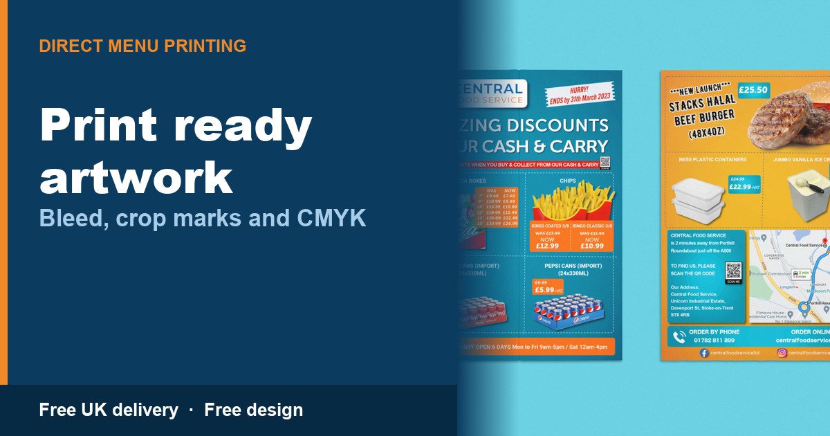 How to Send Artwork That Prints Properly: Bleed, Crop Marks and CMYK