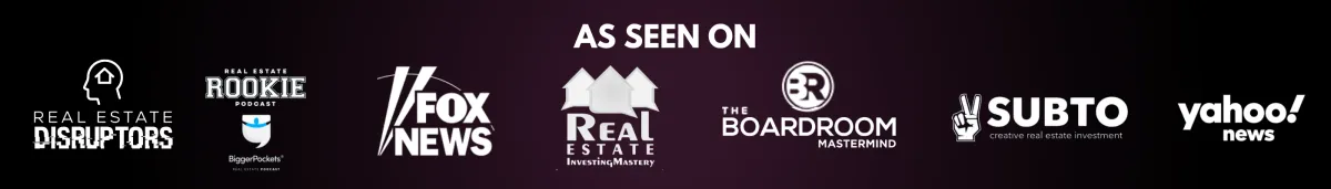 Esteban Andrade has been featured and given shoutouts in different podcasts including real estate disruptors, real estate rookie by bigger pockets podcast and much more! He allso have appearred in publications such as Fox News, New york weekly, Thrive golbal and inman real estate