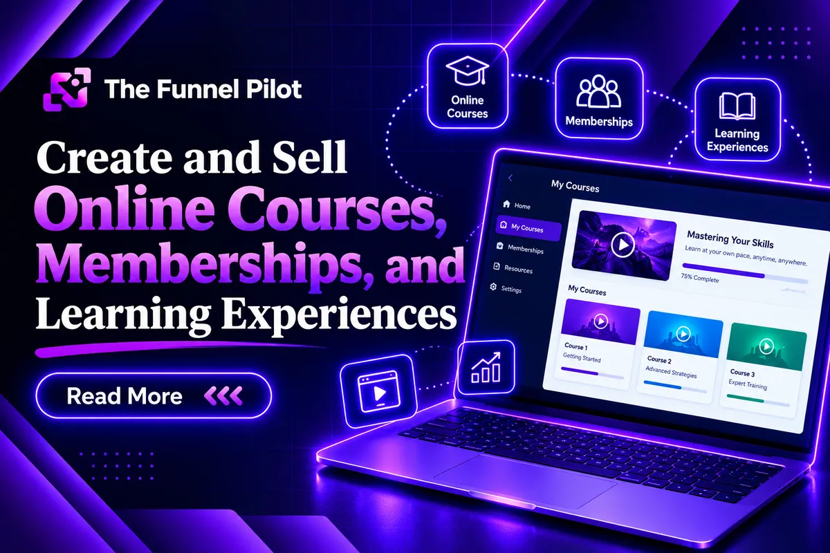 GHL Online Courses: Complete Guide to Creating, Selling, and Managing Online Courses