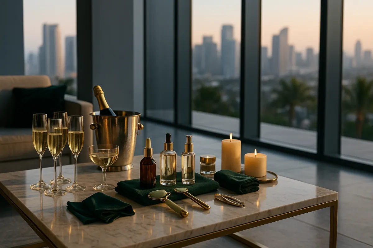 Emerald Edition home hero image in emerald and gold palette symbolizing private growth architecture for modern MedSpas.