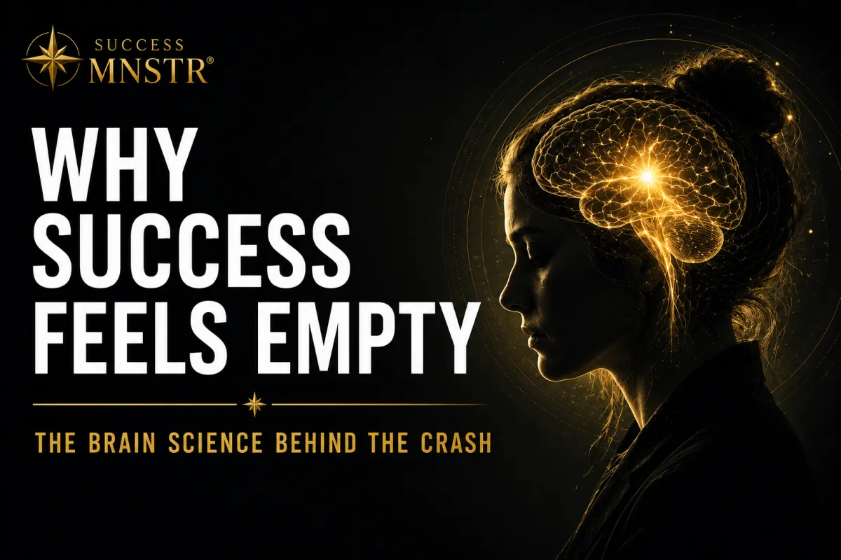Why Success Feels Empty: The Brain Science Behind the Crash