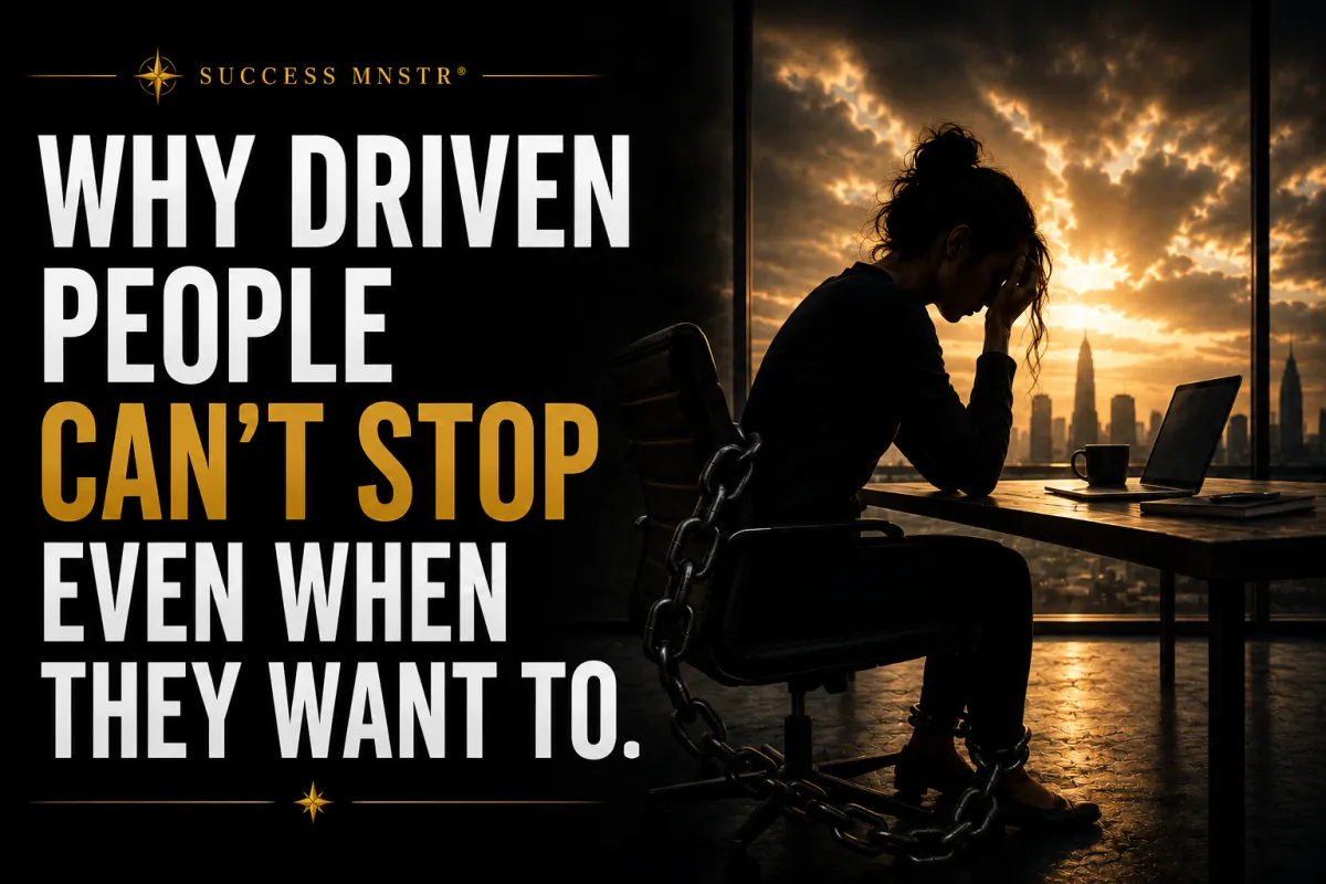 Why Driven People Can't Stop Even When They Want To