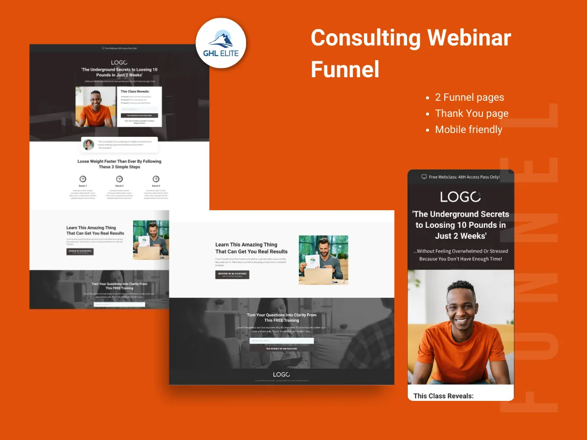Consulting Webinar Funnel
