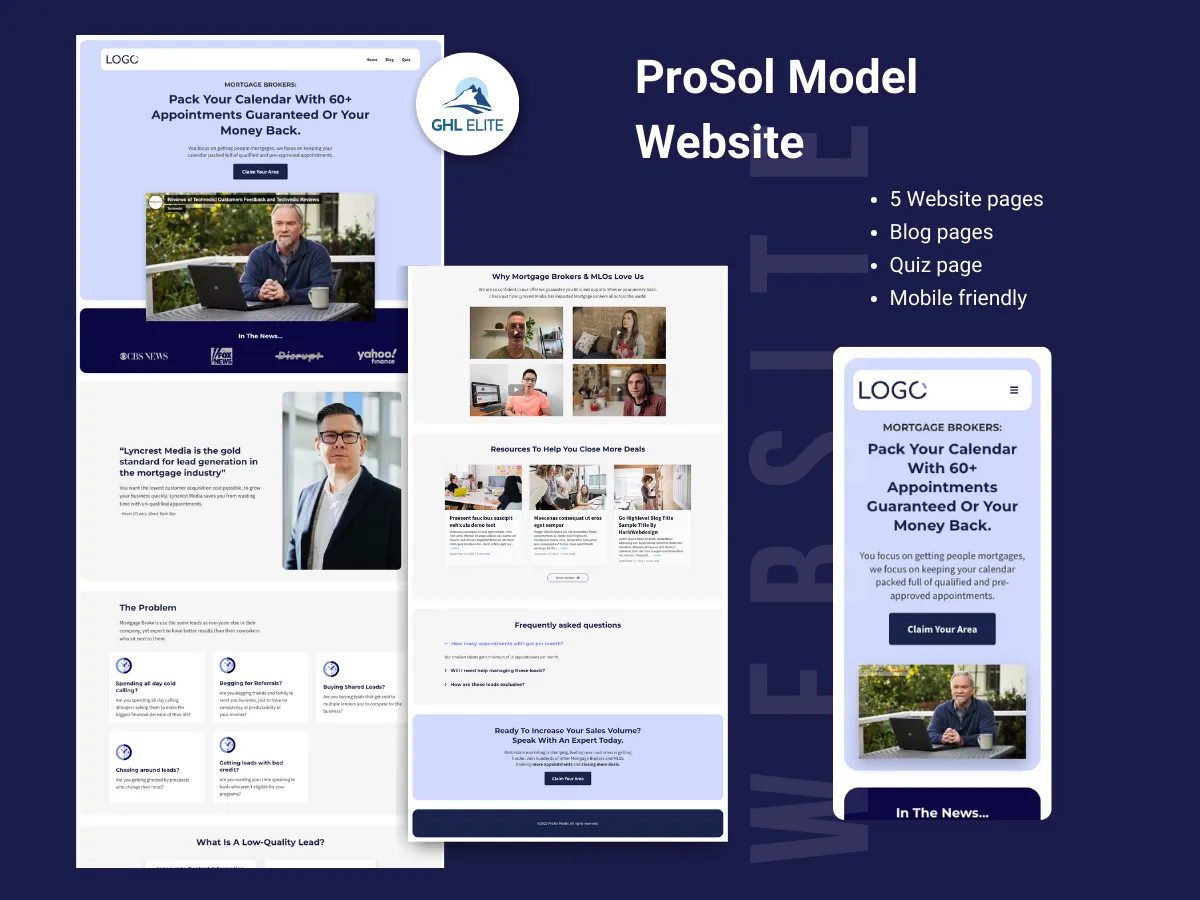 ProSol Model Website