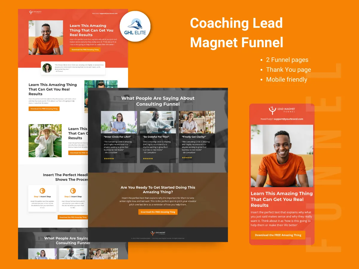 Coaching Lead Magnet Funnel