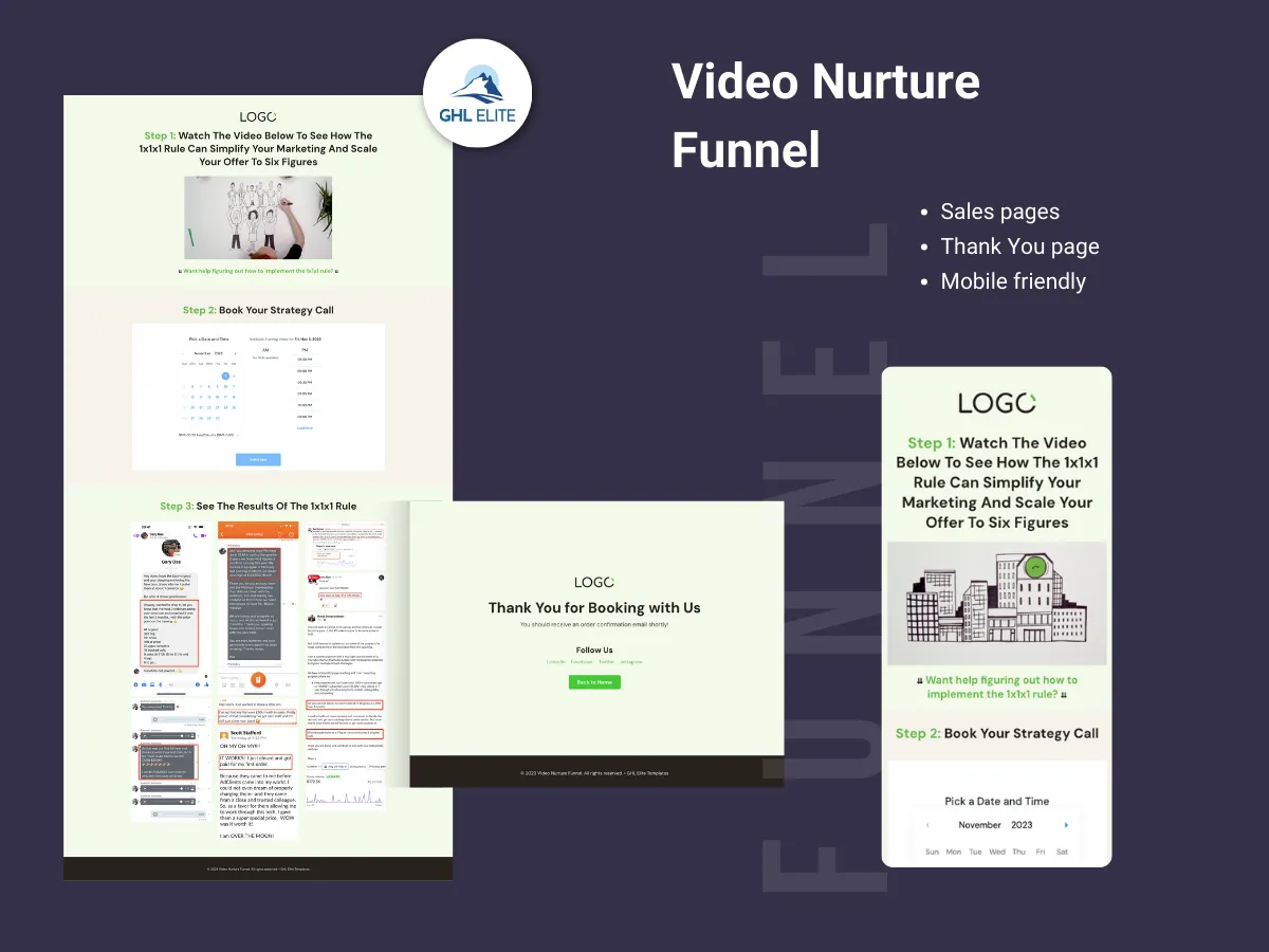 Video Nurture Funnel